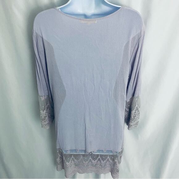Indigo Soul Lightweight Mini Dress/Tunic Size Medium - Picture 8 of 12